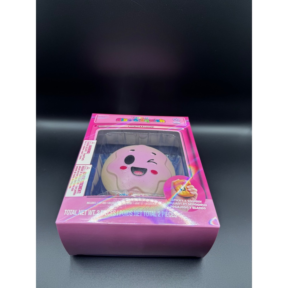 Taba Jelly Rise & Squish Scented Slow Rise Squishy Donut Toy Pink 2 Piece Set - Picture 5 of 5